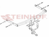 Carlig remorcare SEAT IBIZA (5D) 03/2002- - W02721942 - LIVRARE DIN STOC in 24 ore!!!