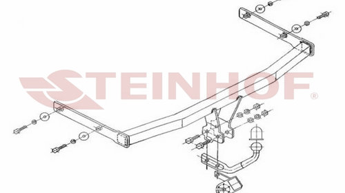 Carlig remorcare SEAT IBIZA (5D) 03/2002- - W