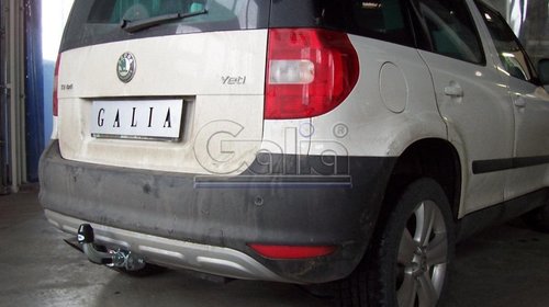 Carlig remorcare Skoda Yeti 2009- (demontabil automat)