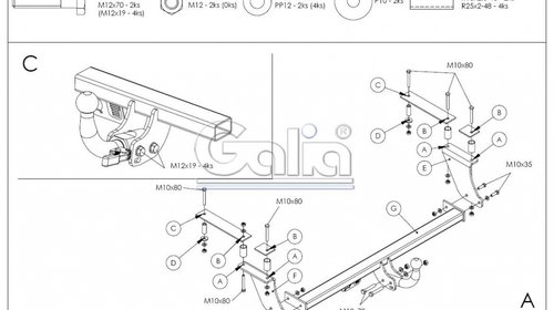 Carlig Remorcare SUZUKI Ignis 2003-