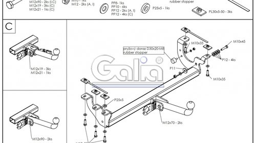 Carlig Remorcare Suzuki Jimny 1998-