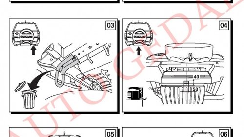 CARLIG REMORCARE SUZUKI VITARA 5 USI 2005-2015 COD:W22S