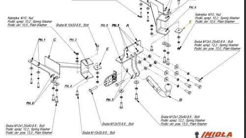 Carlig Remorcare Toyota Land cruiser 3/5 usi 