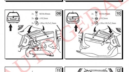 CARLIG REMORCARE VOLKSWAGEN BORA COMBI 1998-2006 COD:W/009