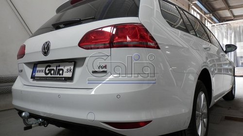 Carlig remorcare Volkswagen Golf 7 combi 2013