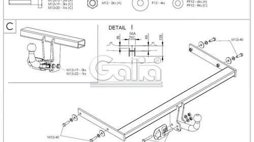 Carlig Remorcare Volkswagen Passat 05-2010 (B7)