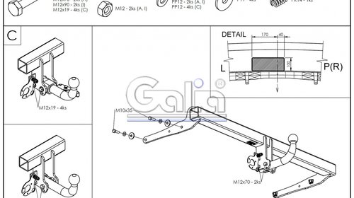 Carlig Remorcare Volkswagen Passat 2012- (demontabil automat)