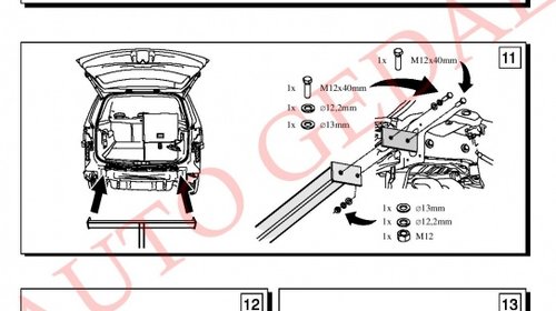 CARLIG REMORCARE VOLKSWAGEN SHARAN 2010-2012 COD:W/038.