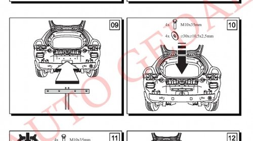 CARLIG REMORCARE VOLVO C30 2006-2013 COD:L22S