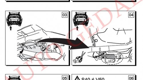 CARLIG REMORCARE VOLVO V50 (MW) 2004-2011 COD:44014/F1