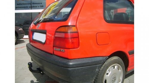 Carlig remorcare VW GOLF - III, 3/5uşi.