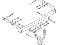 Carlig remorcare vw sharan dupa an fabr 2000 - (026-961)