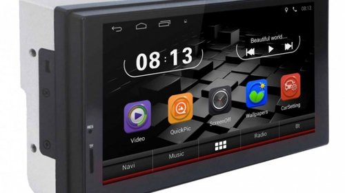 CARPAD GPS AUTO NAVIGATIE 2DIN ANDROID DACIA DUSTER QUAD CORE USB INTERNET NAVD-E902