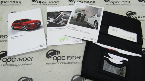 Carte - Mapa documente - manuale Audi A3 8V S