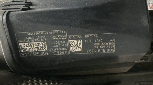 Caseta de directie electrica 5Q0909143K SEAT Ateca (KH7) 2.0 TDI 4Drive 190 cai