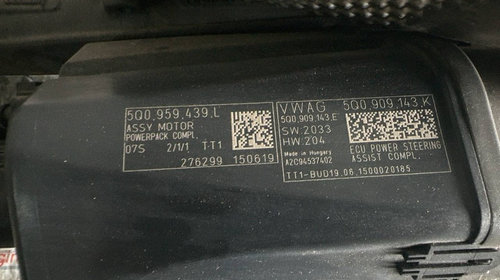 Caseta de directie electrica 5Q0909143K SEAT Ateca (KH7) 2.0 TSI 4Drive 190 cai