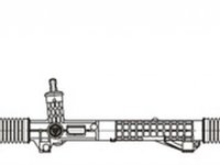 Caseta directie CITROEN JUMPY caroserie BS BT BY BZ GENERAL RICAMBI FI4025