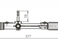 Caseta directie CITROEN SAXO S0 S1 GENERAL RICAMBI CI4041