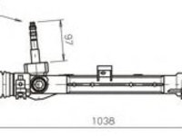 Caseta directie FIAT PUNTO (188) (1999 - 2016) GENERAL RICAMBI FI4113 piesa NOUA