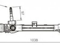 Caseta directie FIAT PUNTO Van 188AX GENERAL RICAMBI FI4113