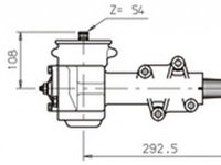 Caseta directie MERCEDES-BENZ G-CLASS Cabrio W463 GENERAL RICAMBI ME4003