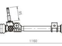 Caseta directie RE4048 GENERAL RICAMBI pentru Renault Twingo