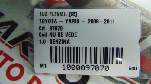Caseta directie Toyota Yaris 2006-2011 motor 1.0 benzina .