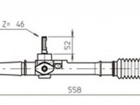 Caseta directie VW POLO cupe 86C 80 GENERAL RICAMBI AU4001