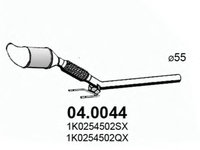 Catalizator 04 0044 ASSO pentru Vw Touran Audi A3 Vw Golf Vw Rabbit Vw Caddy Seat Altea Skoda Laura Skoda Octavia Seat Toledo Vw Jetta Vw Vento Seat Leon Vw Bora