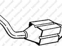 Catalizator CITROEN XSARA Break N2 BOSAL 099-026 PieseDeTop