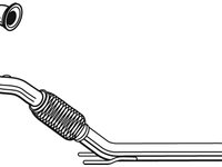 Catalizator nou Audi A3 8VK, VW Golf 7 VII, Seat Leon,Skoda Octavia III