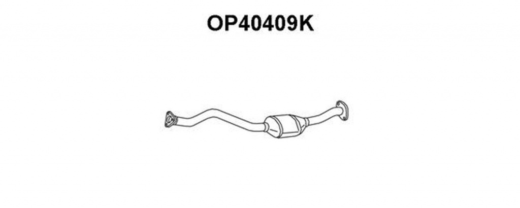 Catalizator OPEL ASTRA G hatchback F48 F08 VENEPORTE OP40409K