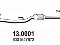 Catalizator pt dacia logan 1,sandeo 2003-2012 1.4 si 1.6 benzina