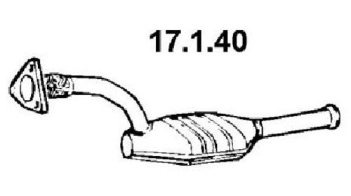 Catalizator RENAULT SCÉNIC I ( JA0/1 ) 09/19