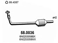 Catalizator SEAT AROSA 6H ASSO 580036