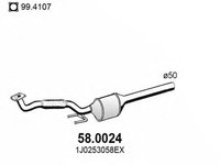 Catalizator SKODA OCTAVIA Combi 1U5 ASSO 580024