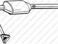 Catalizator VW TRANSPORTER / CARAVELLE Mk IV bus (70XB, 70XC, 7DB, 7DW, 7DK (1990 - 2003) BOSAL 099-909