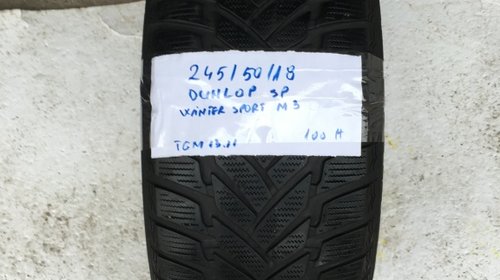 Cauciuc iarna Dunlop Winter Sport M3 - 245/50