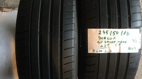 Cauciuc vara Dunlop SP Sport MAXX GT - 245/50