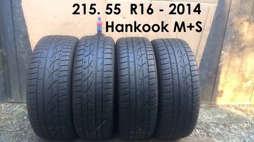 Cauciucuri de iarna 215 55 R16  M+S Hankook