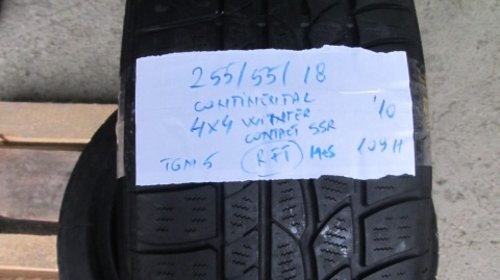 Cauciucuri iarna Continental 4x4 WinterContact SSR runflat - 255/55/18