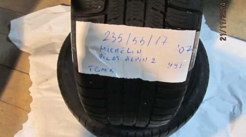 Cauciucuri iarna Michelin Pilot Sport Alpin PA2 - 235/55/17