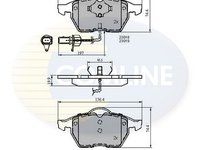 Cbp11025 set comline fata pt audi a4,a6