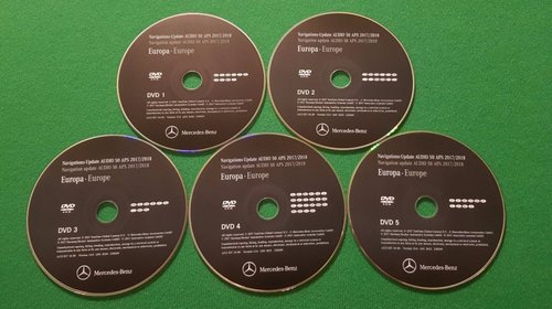 CD DVD harta gps navigatie MERCEDES B C CLS E GL GLK ML R S 2018
