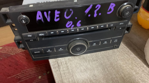 CD / Mp3 Player Chevrolet Aveo - 96628256