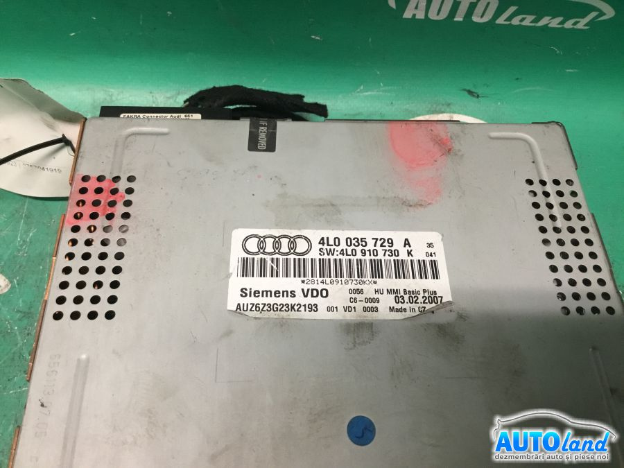 Cd Player Auto 4l0035729a Audi Q7 4L 200