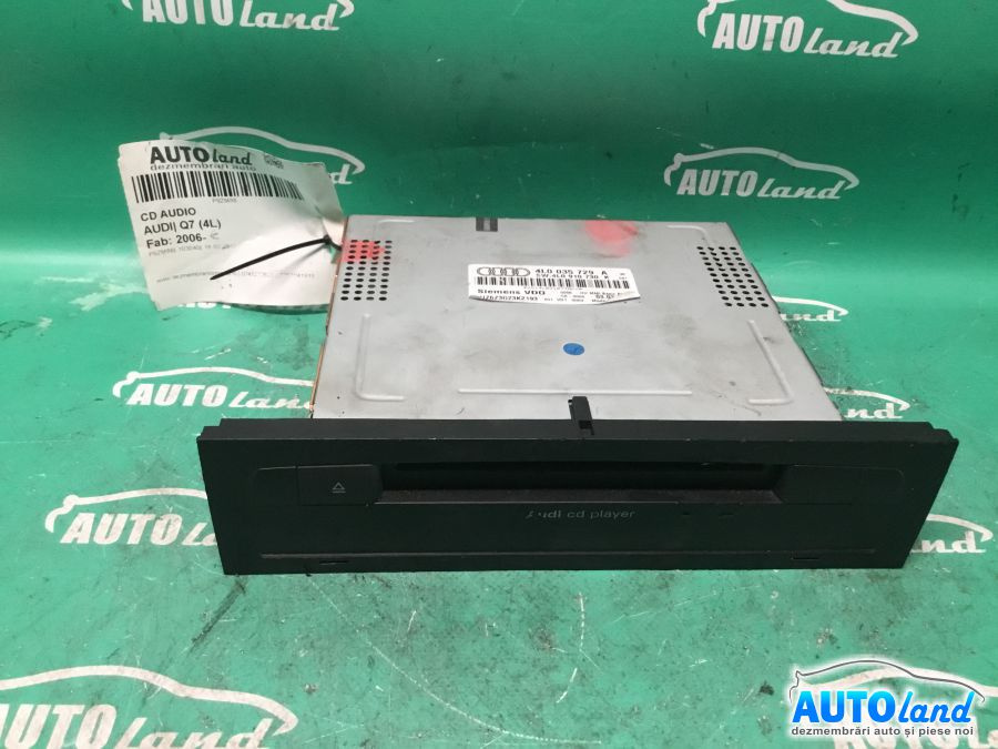 Cd Player Auto 4l0035729a Audi Q7 4L 2006