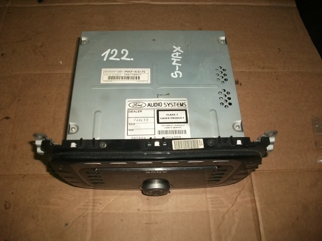 CD-Player auto Ford S-Max, cod 6M2F-18C821-FD,cod 7S7T-18C939-DA an 2006-2015