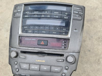 CD PLAYER + panou AC LEXUS IS220 an 2007 original din dezmembrări