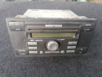 Cd player radio unitate audio Ford Transit MK7 cu cod 2006 2007 2008 2009 2010 2011 2012